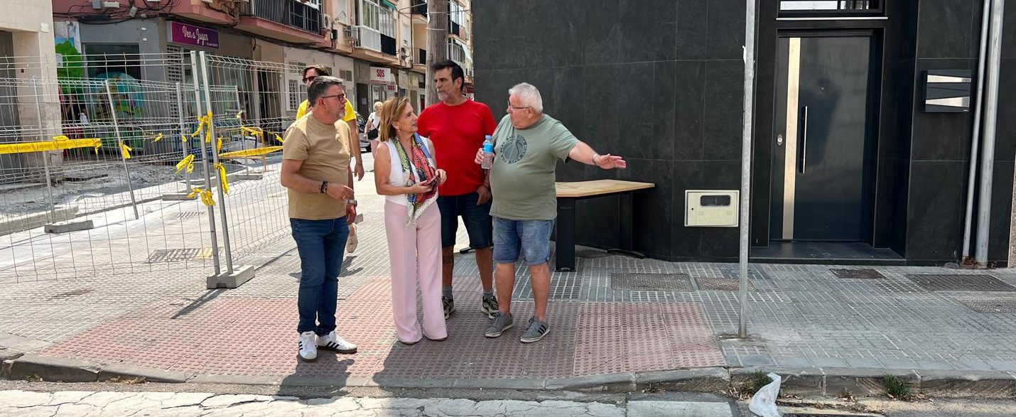 El PSOE pide eliminar la zona azul en Huelin “al menos durante el tiempo que duren las obras en la zona”