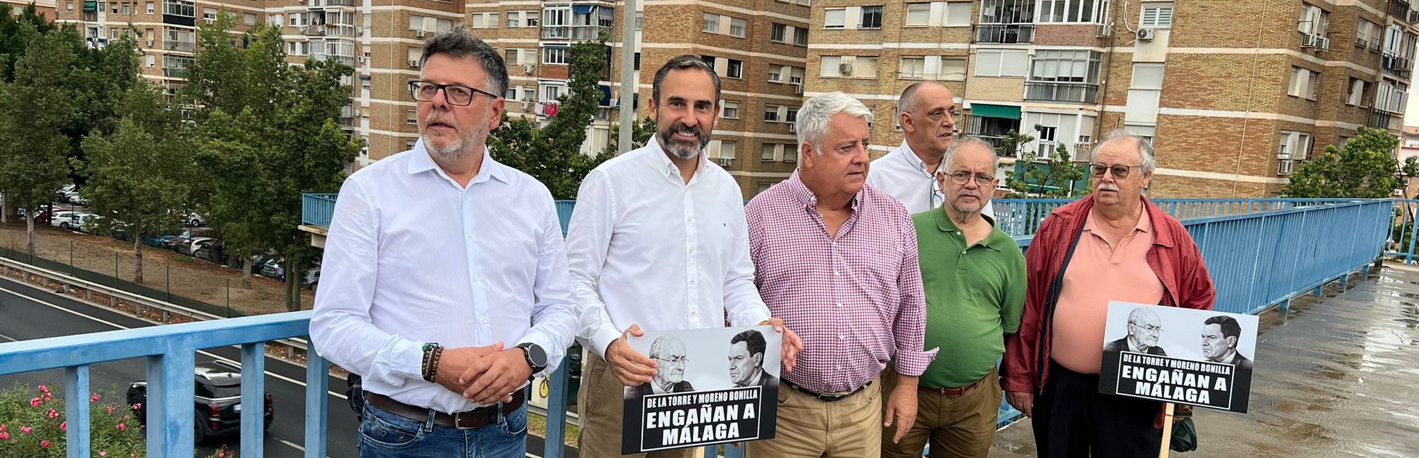 El PSOE exige “actuaciones urgentes” para solucionar el colapso de tráfico en Málaga y reclama el soterramiento de Valle-Inclán