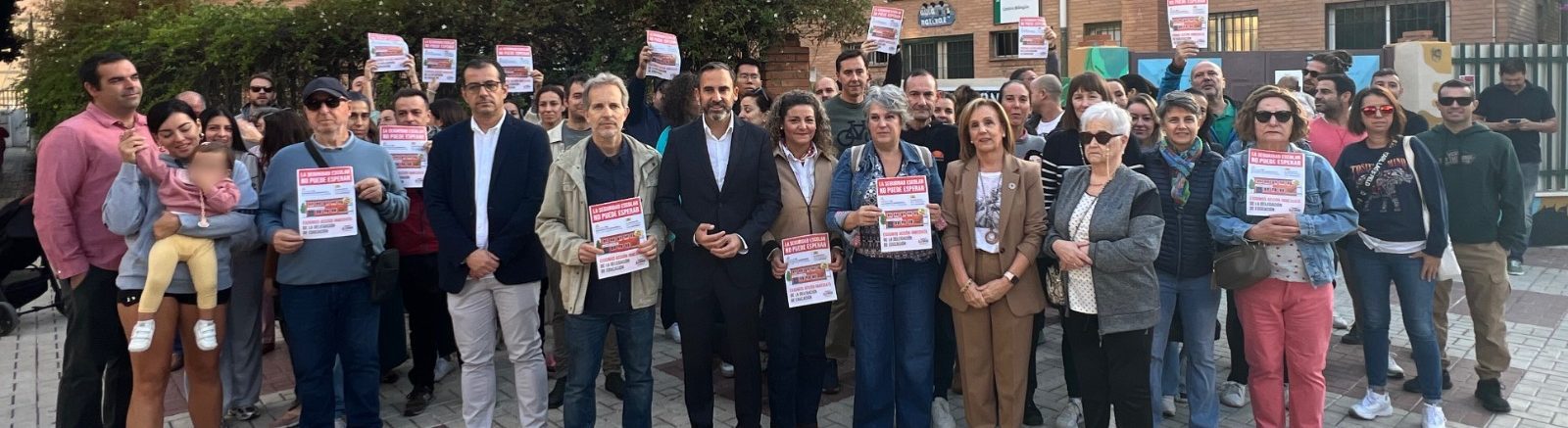 El PSOE denuncia que De la Torre y Moreno Bonilla incumplen las medidas de seguridad en los colegios de Málaga