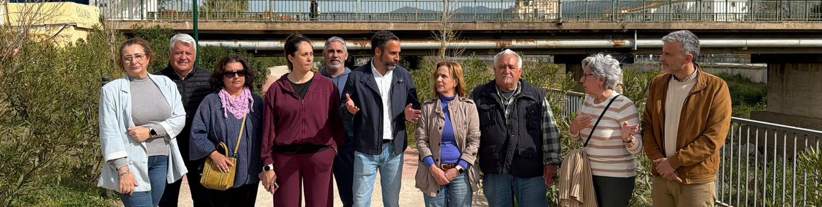 El PSOE califica de “fantasmada” los puentes-plaza de Paco de la Torre para el Guadalmedina