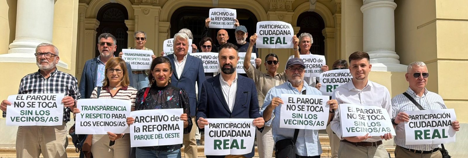 El PSOE arranca al equipo de gobierno la confirmación de que “no echará más hormigón en el Parque del Oeste sin consenso”