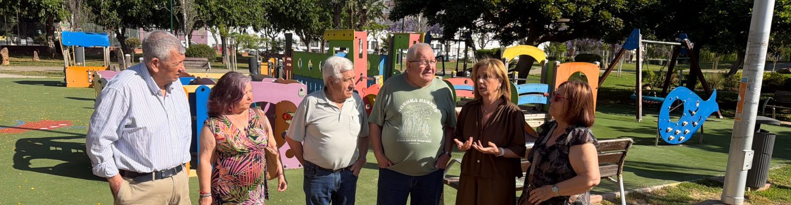 El PSOE exige la creación urgente de una red de refugios climáticos y de sombras en parques infantiles y colegios de Málaga